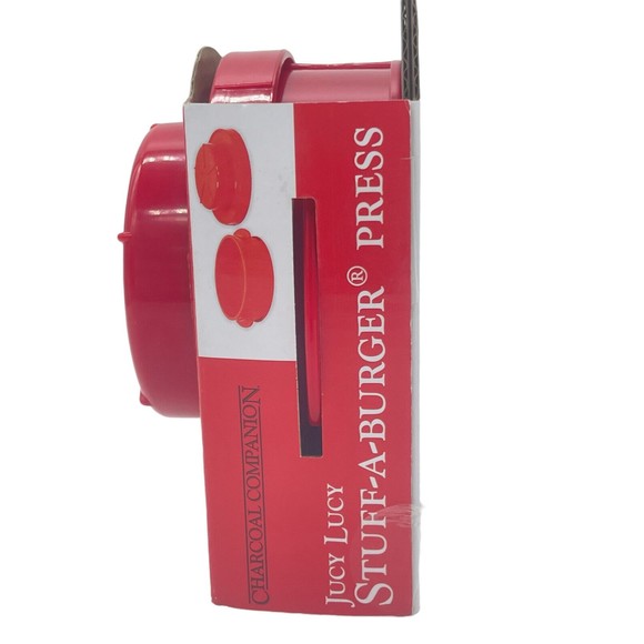 Stuff-A-Burger Press Jucy Lucy Charcoal Companion NEW! Barbecue BBQ Grill - Picture 4 of 10